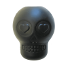 Skull Durable Rubber Chew Toy & Treat Dispenser