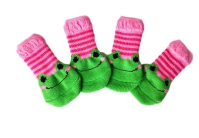 Pet Knitted Socks 4 Pcs