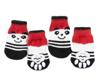 Red Panda Dog Socks 4 Pcs