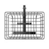 Scooter Rear Basket Heavy Duty Mobility Basket with Handle 1 in Receiver
