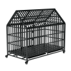 Heavy Duty Dog Crate with Roof