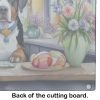 NEW Decorating Easter Greater Swiss Mountain Dog Glass Cutting Board Decorative Tempered Glass Kitchen Cutting and Serving Board Large Size Chopping B