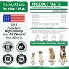 2 Pack Dog Allergy Relief Chews Dog Itching Skin Relief Treatment Pills Anti Itch for Dogs Itchy and Paw Licking Dry Skin & Hot Spots Omega 3 Fish Oil