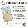 White English Bulldog 3x3 Pad Gift