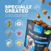 Hemp Calming Chews for Dogs Anxiety Dog Calming Treats with Melatonin Valerian Root Chamomile Extract & Vitamin B Complex Travel Pack Canine Chews for