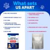 Dog Allergy Relief Chews Itching Skin Relief for Dogs Fish Oil Omega 3 Seasonal Allergies Pills Skin & Coat Anti Itch Hot Spots Treatment Canine Immun
