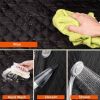 Dog Car Seat Cover, Back Seat Extender for Dogs,Dog Hammock for Car Backseat, Non Inflatable Dog seat Cover for Back seat,Hard Bottom Back Seat Protec
