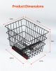 Scooter Rear Basket Heavy Duty Mobility Basket with Handle 1 in Receiver