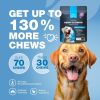 Hemp Calming Chews for Dogs Anxiety Relief Dog Calming Treats with Melatonin Chamomile Extract Valerian Root Travel Pack Anxiety Relief Chews for Vet