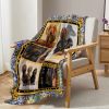 Cute Dachshund Fleece Blanket Dachshund Dog Blanket Dachshund Lovers Fleece Throw Blanket Soft Cozy Fluffy Warm and Fuzzy Cartoon Animal Print Flannel
