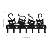 1pc Cute Dog Silhouette Garden Sign - Boasting a Solid Wood Stake. As Ground Insert Garden Decor, It's a Great Fit for Outdoor Home Decor. It Shines a