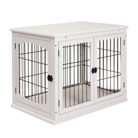 Small Indoor Dog Kennel Table