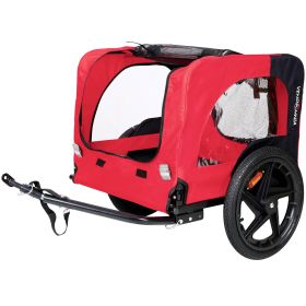 Reflective Bicycle Dog Trailer