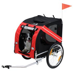Pet Bicycle Trailer for Dogs up to 44 lbs