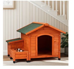 Pet House Green Red 88x106x77cm