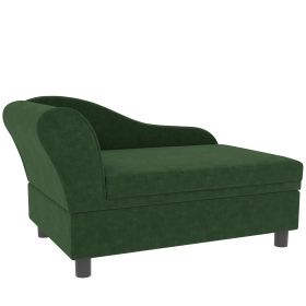 Pet Sofa with Storage Green