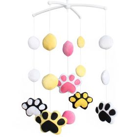 Dog Paw Crib Mobile
