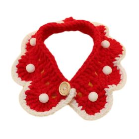 Red Holiday Pet Collar