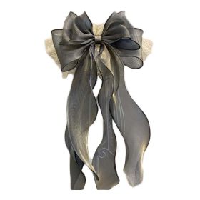 Pet Ribbon Collar Metallic Bow