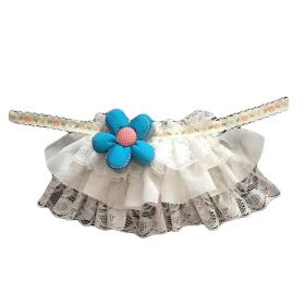 Flower Lace Pet Necklace Collar