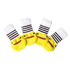 Dogs Socks Yellow Chick