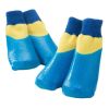 Waterproof Dog Paw Socks Blue 4 Pcs
