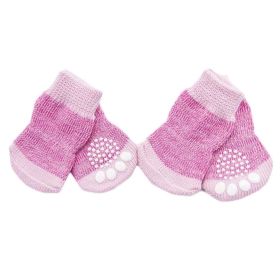 Dogs Pink Socks