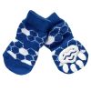 Dog Blue Football  Socks