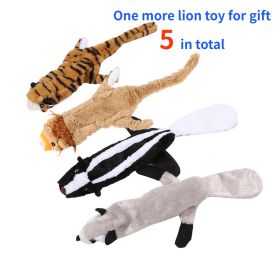 Plush Dog Chew Toys for Aggressive Chewers