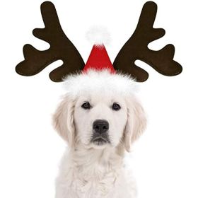 Dog Reindeer Antlers Headband Dog Reindeer Antlers Headband
