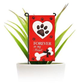 Paw Print Memorial Flag