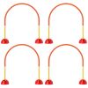 Portable Dog Agility Training Set 5 Pieces Orange