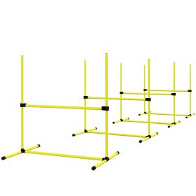 Dog Agility Starter Set 4 Piece Yellow