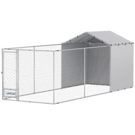 Chain Link Dog Kennel