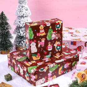 Christmas Dog Wrapping Paper