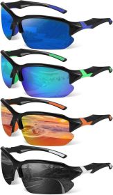 Polarized Sports Sunglasses for Men Women