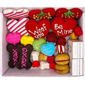 Dog Treats Gift Box Valentines