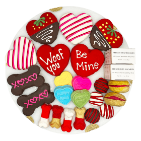 Dog Treats Gift Box Valentines