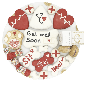 Dog Treats Gift Box Get Well