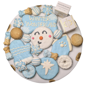 Winter Themed Dog Treats Gift Box Winter Themed Dog Treats Gift Box