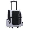 Pet Trolley Foldable Gray