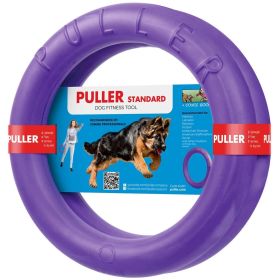 Puller Outdoor Dog Fetch Toy 2 Rings