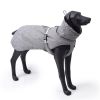 Dog Jacket Gray Waterproof