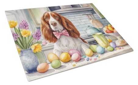 Glass Cutting Board Welsh Springer Spaniel