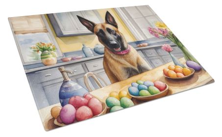 Dog Glass Cutting Board Belgian Malinois