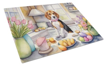 Dog Glass Cutting Board Beagle