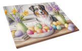 Glass Cutting Board Australian Shepherd