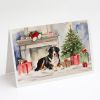 Dog Christmas Cards Pack of 8 Bernese Mountain
