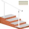 White Aluminum Adjustable Stair Hand Rail