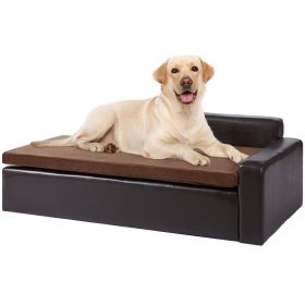 Dog Sofa Bed for Large Dogs and Cats Black